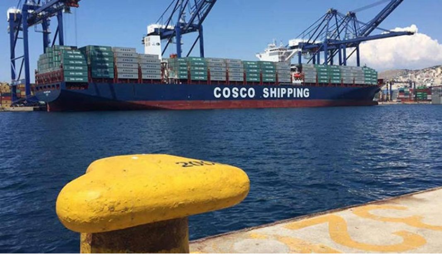 中国远洋海运集团计划将希腊比雷埃夫斯港打造成欧洲最大港口